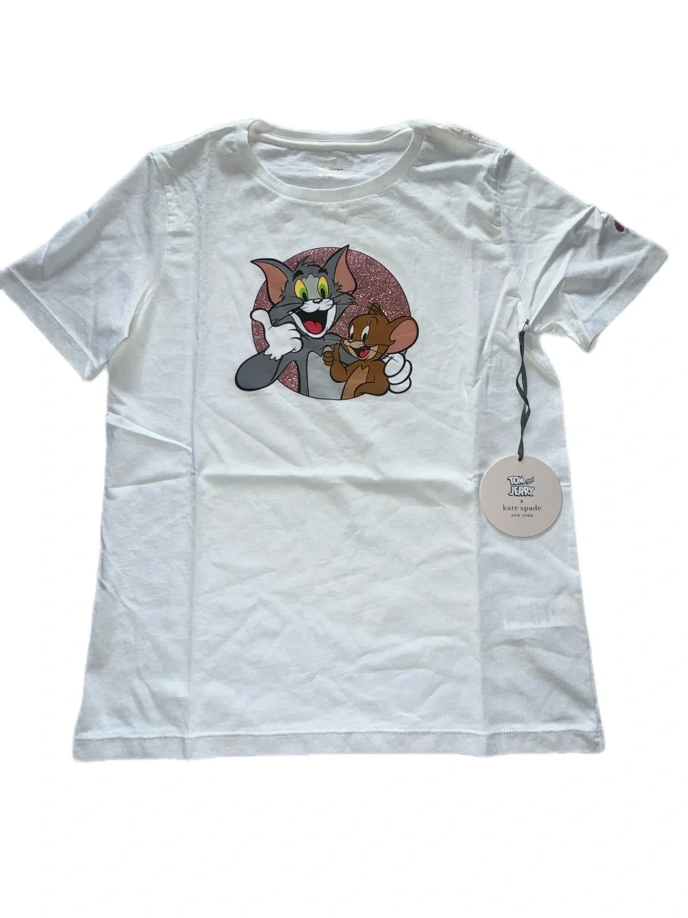 Kate Spade  Graphic Tee XS NWT will fit Small/MED 90’s vibe